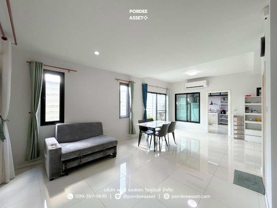 รูป ทาวน์โฮม 2 ชั้น เอสเกต ทาวน์ ราชพฤกษ์-345 (หลังริม 34.4 ตร.ว. หน้ากว้าง 7.5 ม.) ซอยวัดลำโพ บางบัวทอง นนทบุรี : S Gate Town Ratchaphruek-345 - รูปที่ 3/23