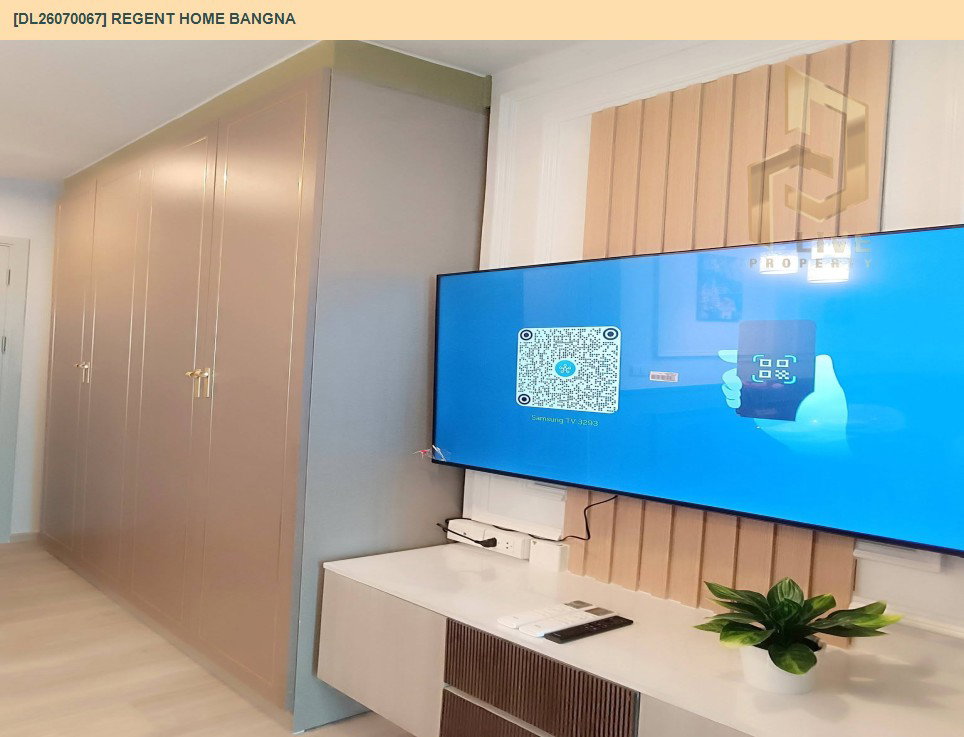 รูป DL26070067 ให้เช่าคอนโด รีเจ้นท์ โฮม บางนา (Regent home bangna) ใกล้ BTS บางนา พร้อมเข้าอยู่ โทรด่วน 0653619502 LineID @952jdxxk - รูปที่ 11/15
