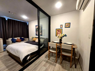 Condos for rent : PFD-08744 Condo for rent XT Huai Khwang , beautiful room, ready to move in, very good price, near MRT Huai Khwang, only 75 meters 🏙️✨