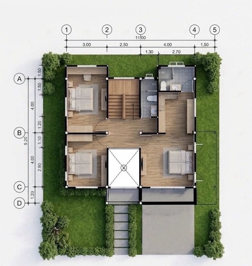 รูป 🏡บ้านสร้างใหม่ ทำเลดีสันผักหวาน - รูปที่ 5/5