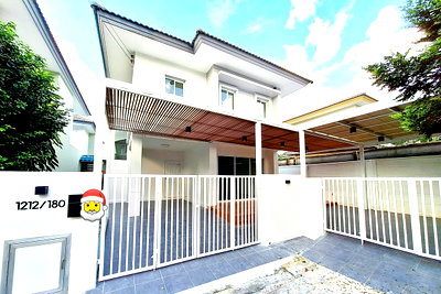 เช่าบ้านเดี่ยว ปทุมธานี : 🏡✨ ให้เช่า บ้านเดี่ยวหลังมุม พฤกษาวิลเลจ 24 ซีนเนอรี่ คลอง 2 (ธัญบุรี) 3 ห้องนอน 2 ห้องน้ำ ทำเลดี ติดถนนรังสิต–นครนายก📍