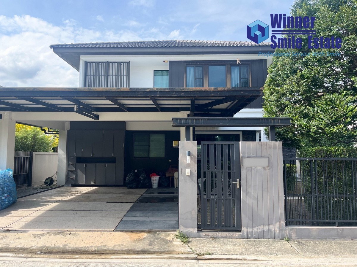 รูป เช่าบ้านเดี่ยว 4 นอน มัณฑนา 1 บางนา กม.7 ขนาด เฟอร์ฯ ครบพร้อมอยู่ ราคาดีมาก คุ้มสุดๆๆๆ - รูปที่ 1/20