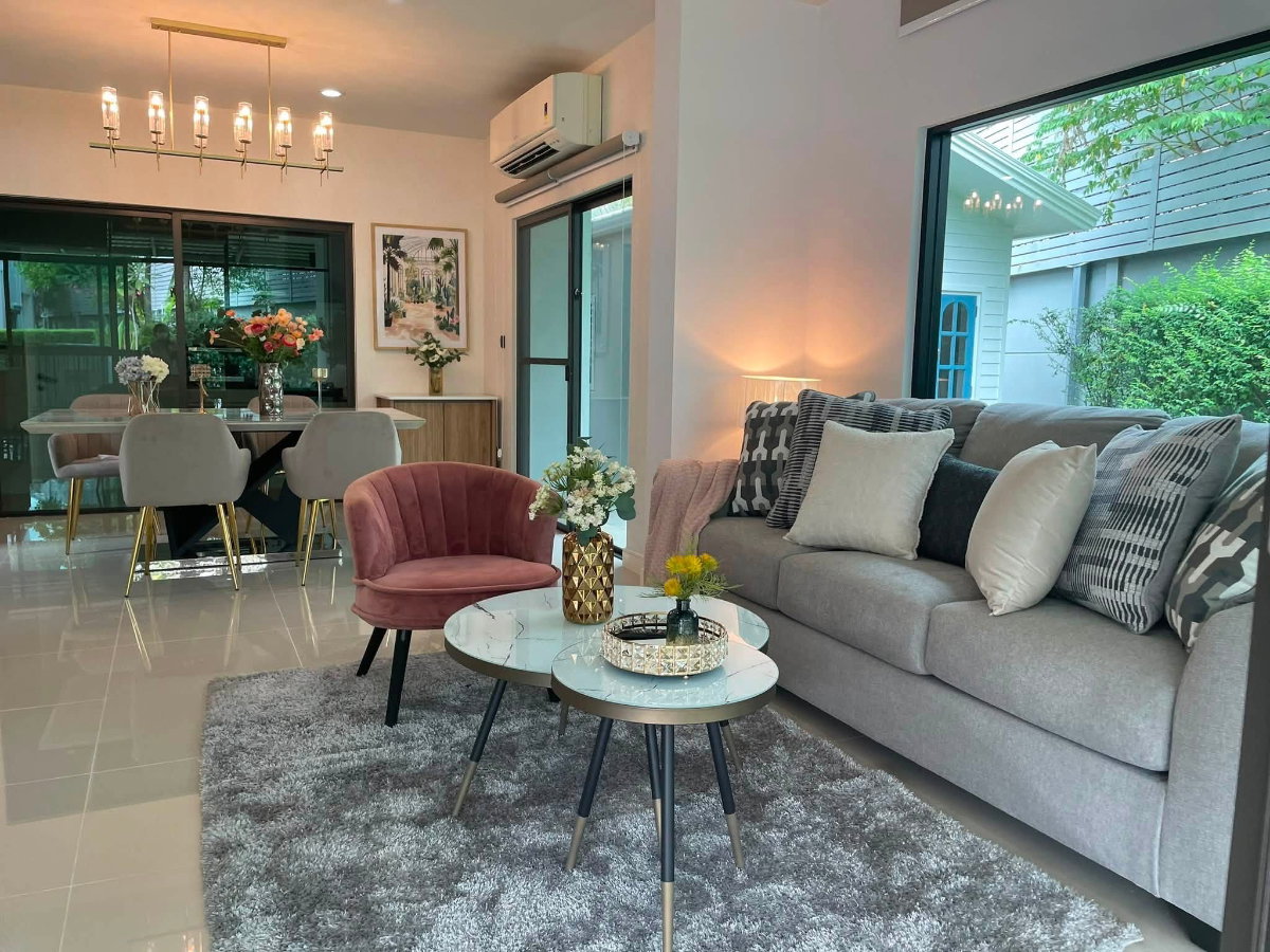 รูป [VR0471] 🔥 95,000/เดือน | เศรษฐสิริ กรุงเทพกรีฑา บ้านใหญ่สะใจ 290 ตร.ม. ใกล้ รร.นานาชาติไบรท์ตัน แต่งครบพร้อมอยู่ รีโนเวทใหม่ทั้งหลัง! 🔥 - รูปที่ 12/18