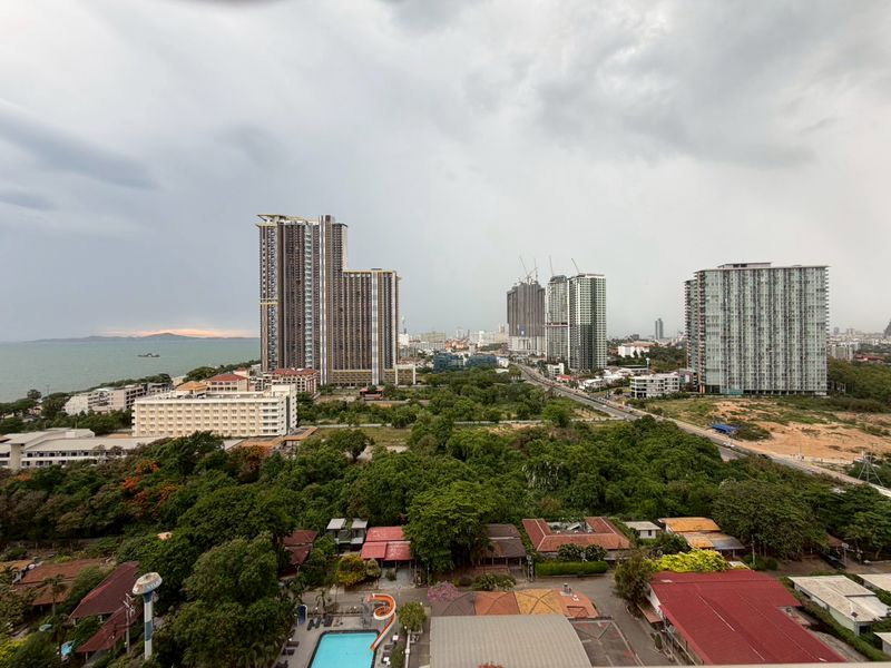 รูป ริมหาด จอมเทียน บีช คอนโด ห้องกว๊างงง เฟอร์ครบ พร้อมเข้าอยู่ 15,000 บาท/เดือน - รูปที่ 16/16
