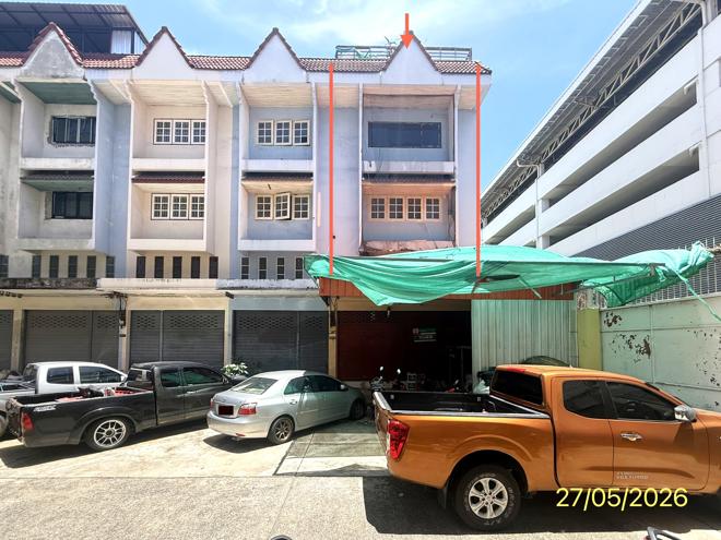 รูป อาคารพาณิชย์ 22 ตร.วา เมืองปทุมธานี ปทุมธานี 2.5M - รูปที่ 1/44