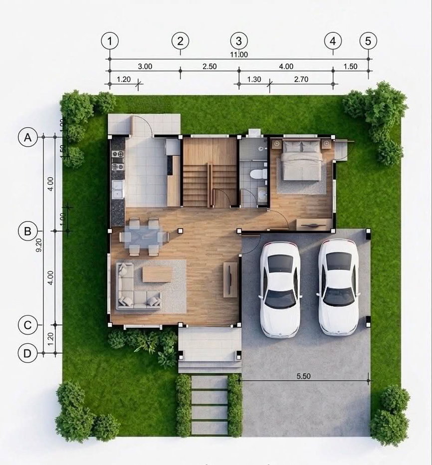 รูป 🏡บ้านสร้างใหม่ ทำเลดีสันผักหวาน - รูปที่ 4/5