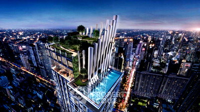 Condos for sale : High-Floor 1-BR 47 Sqm, Park Origin Ratchathewi, 300m to BTS Ratchathewi (ID 3053748)