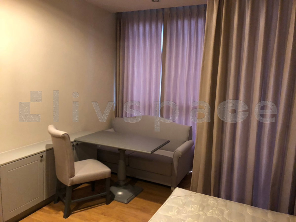 รูป ▚ LK176ツ ให้เช่า: The Editor 1BR 28ตร.ม. ห้องรีโนเวท มีบานเลื่อนกั้น พร้อมอยู่ - รูปที่ 1/5