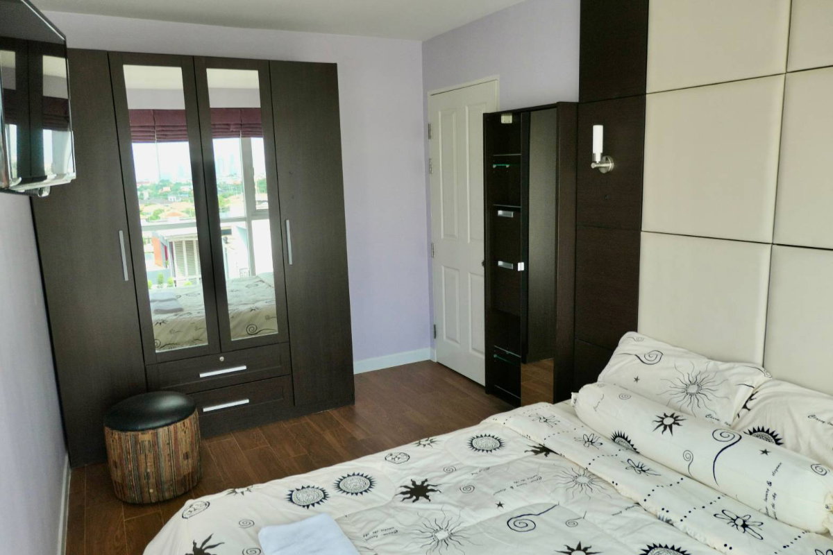 รูป ให้เช่าห้องสวย พร้อมเข้าอยู่ รีโนเวทใหม่ คอนโด The Metro Park เฟส 1 แบบ 2 BR 58 ตร.ม. เฟอร์ครบ ทีวีใหม่ พร้อมเข้าอยู่ได้ทันที - รูปที่ 12/17