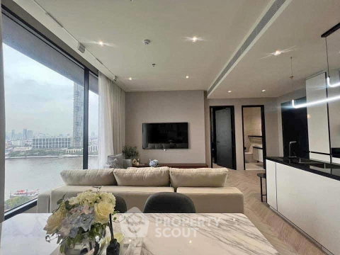 คอนโด 2 ห้องนอน 68 ตร.ม. ชั้นสูง 18 ที่ Chapter Charoennakhorn - Riverside ใกล้ BTS กรุงธนบุรี (ID 2878530)