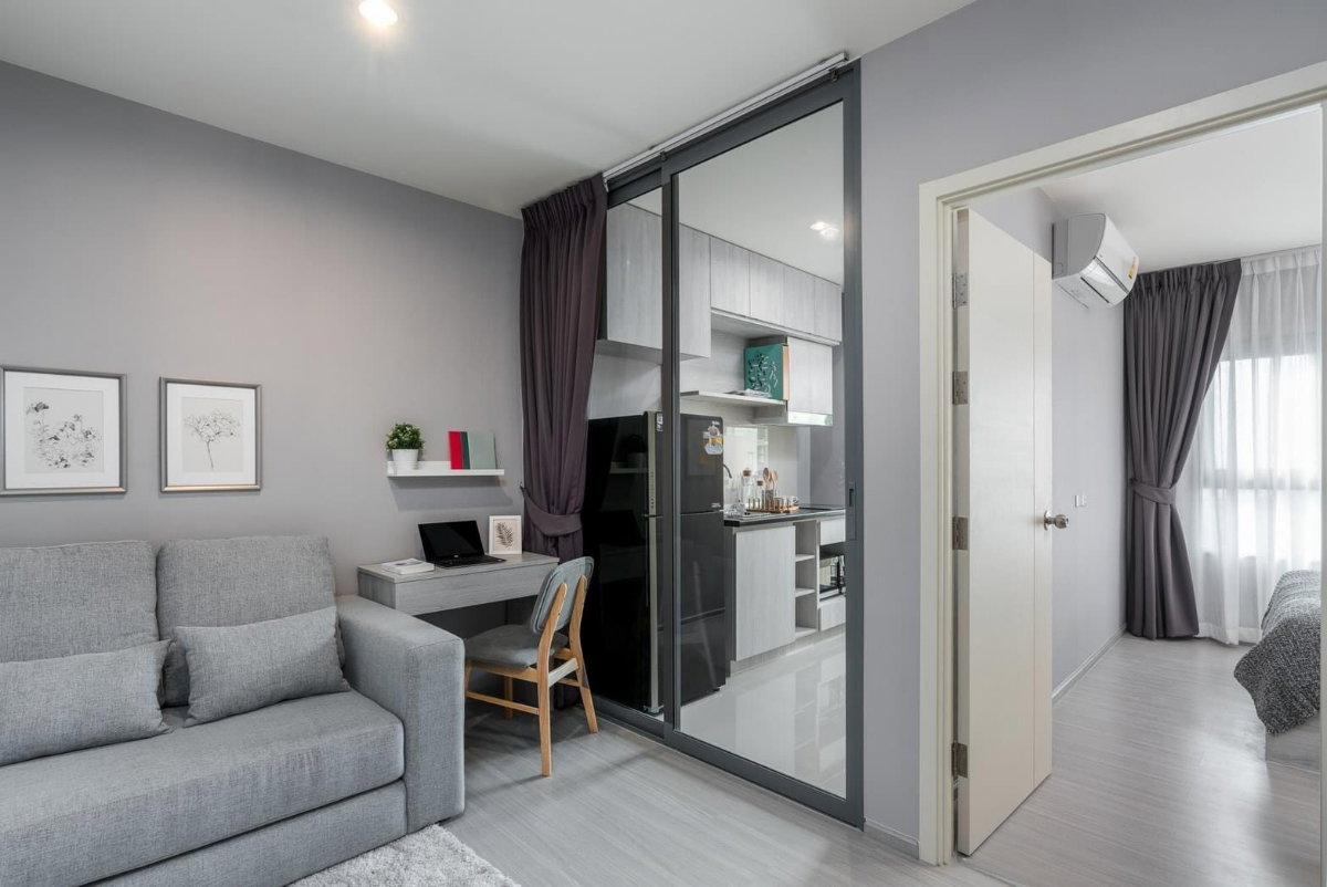 รูป 🏬 ให้เช่า Aspire Sathorn-Ratchapruek - 32 ตร.ม. 1Bed ห้องสวย ใกล้ BTS บางหว้า - รูปที่ 5/6