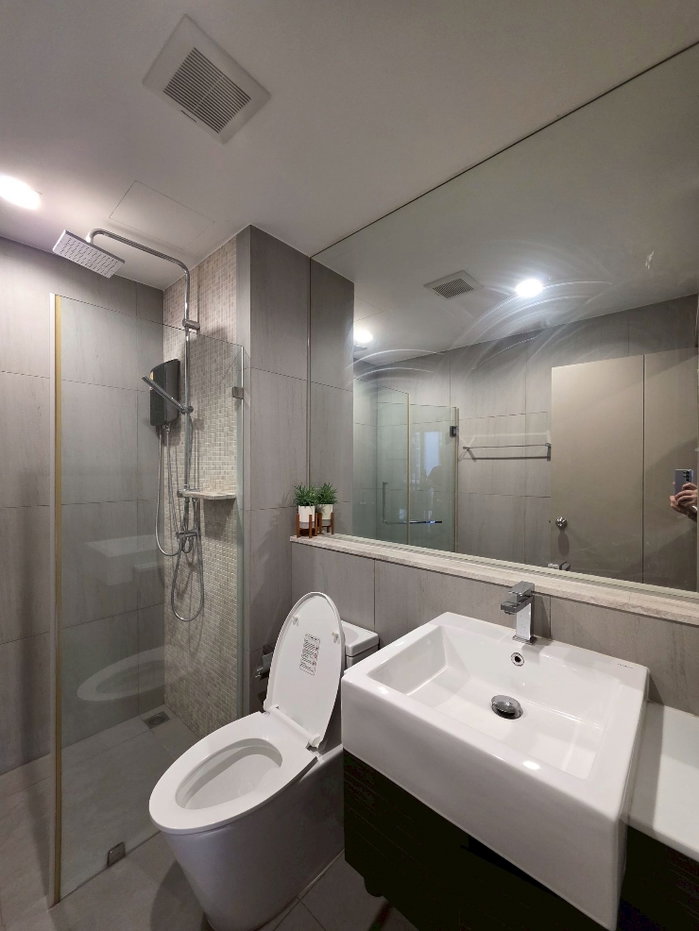 รูป ให้เช่าคอนโดเฟอร์ฯครบ ฟรีwifi ห้องชั้นสูง วิวแม่น้ำ พร้อมอยู่ - รูปที่ 11/13