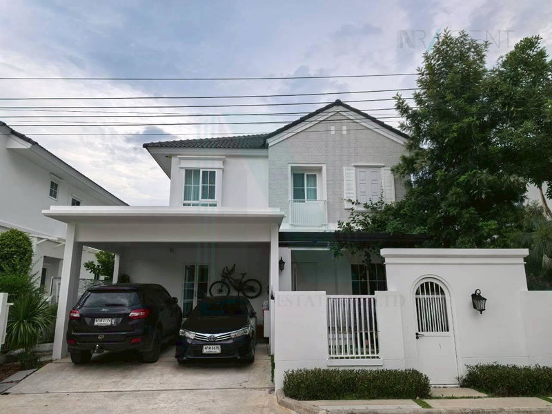 ขายบ้านเดี่ยว : ขายบ้านเดี่ยว โครงการ ชัยพฤกษ์ บางนา กม.15 2 ชั้น 3 ห้องนอน 3 ห้องน้ำ