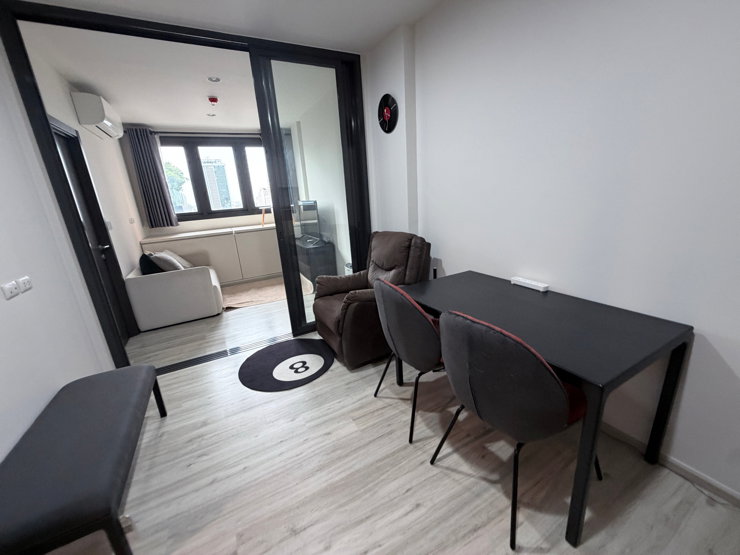รูป 🔥 20,000 🔥ด่วน ! ห้องสวย XT Huaikhwang ใกล้ MRT แค่ 260 ม. | 1 Bed Plus กั้นเป็น 2 ห้องนอนได้ | พร้อมเข้าอยู่ - รูปที่ 8/13