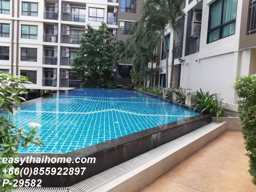 รูป P-29582 | ปล่อยเช่า ศุภาลัย ซิตี้ รีสอร์ท สถานีรถไฟฟ้าแบริ่ง สุขุมวิท 105🔥✨ คอนโด 1 ห้องนอน วิวสระว่ายน้ำ เฟอร์ครบ ใกล้ BTS แบริ่ง พร้อมเข้าอยู่! - รูปที่ 5/9