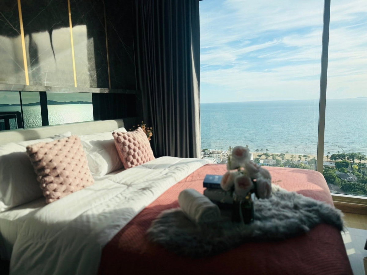 รูป ให้เช่า The Riviera Jomtien คอนโด จอมเทียน 1 ห้องนอน วิวทะเล (CPT053) - รูปที่ 2/10