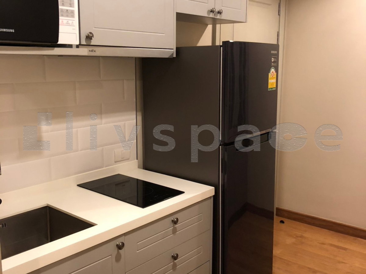 รูป ▚ LK176ツ ให้เช่า: The Editor 1BR 28ตร.ม. ห้องรีโนเวท มีบานเลื่อนกั้น พร้อมอยู่ - รูปที่ 3/5