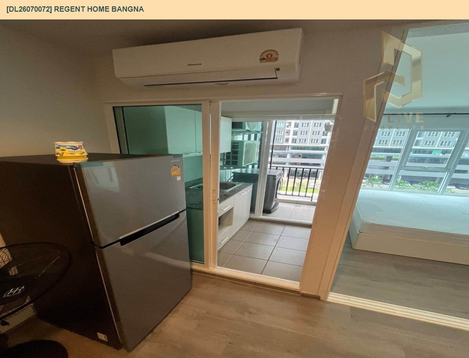 รูป DL26070072 ให้เช่าคอนโด รีเจ้นท์ โฮม บางนา (Regent home bangna) ใกล้ BTS บางนา พร้อมเข้าอยู่ โทรด่วน 0638692663 LineID @952jdxxk - รูปที่ 5/8