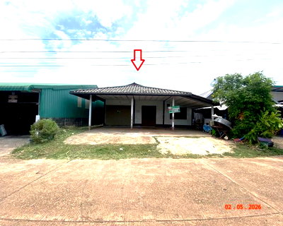 ขายบ้านเดี่ยว : บ้านเดี่ยว 69 ตร.วา ศรีวิไล บึงกาฬ 1.2M