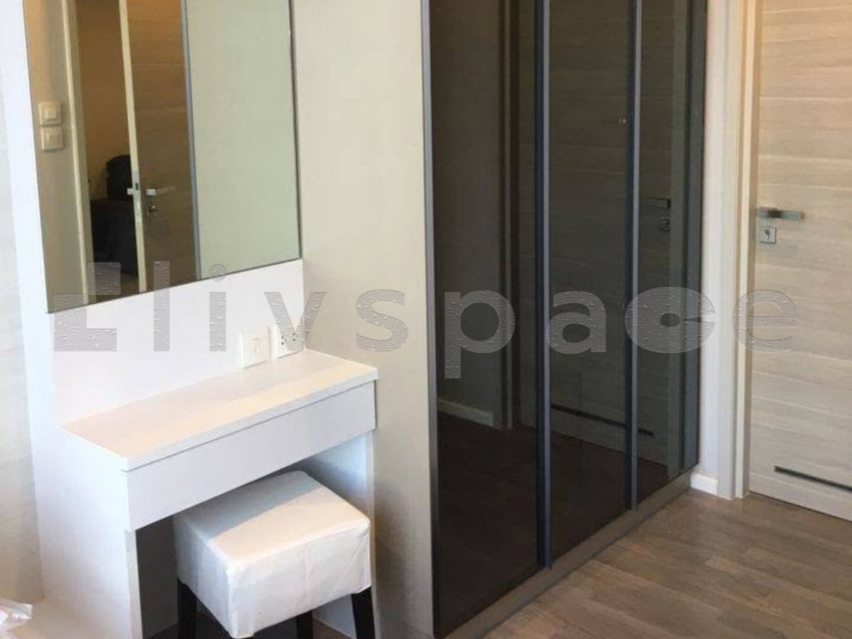 รูป ▚ LK182ツ ให้เช่า: The Room Sathorn-St.Louis 1BR 35.65ตร.ม. ชั้นสูง ฝั่งไม่ติดถนน เสียงไม่ดัง เฟอร์ครบ พร้อมอยู่ - รูปที่ 6/7
