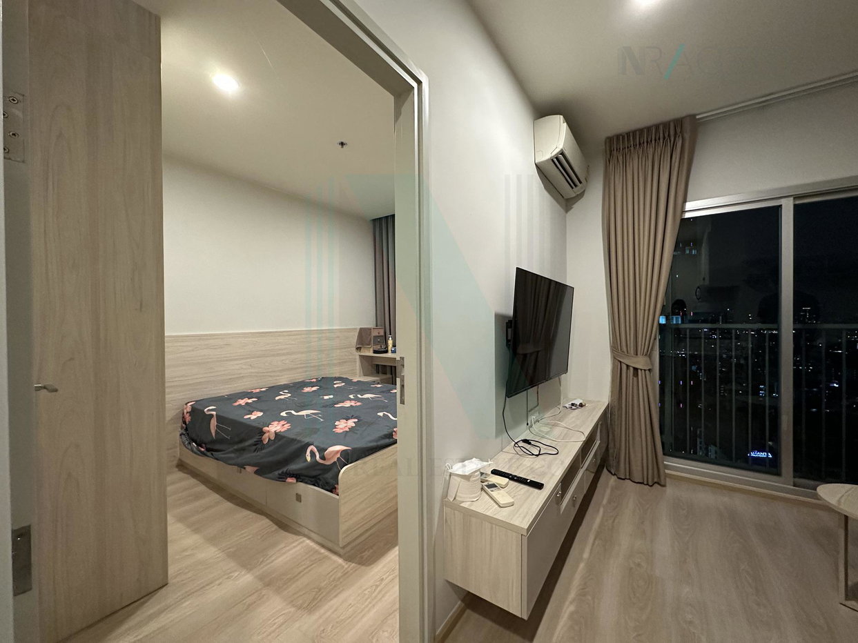 รูป ให้เช่าคอนโด โนเบิล รีวอลฟ์ รัชดา อาคาร 1 ชั้น 28 1 ห้องนอน ขนาด 26.00 ตรม ใกล้ เซ็นทรัล พระราม9 - รูปที่ 2/8