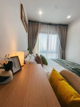 📌 For Rent Condo THE RICH SATHORN - TAKSIN Building 1, Floor 17,1 bed room, Room size 30 sqm