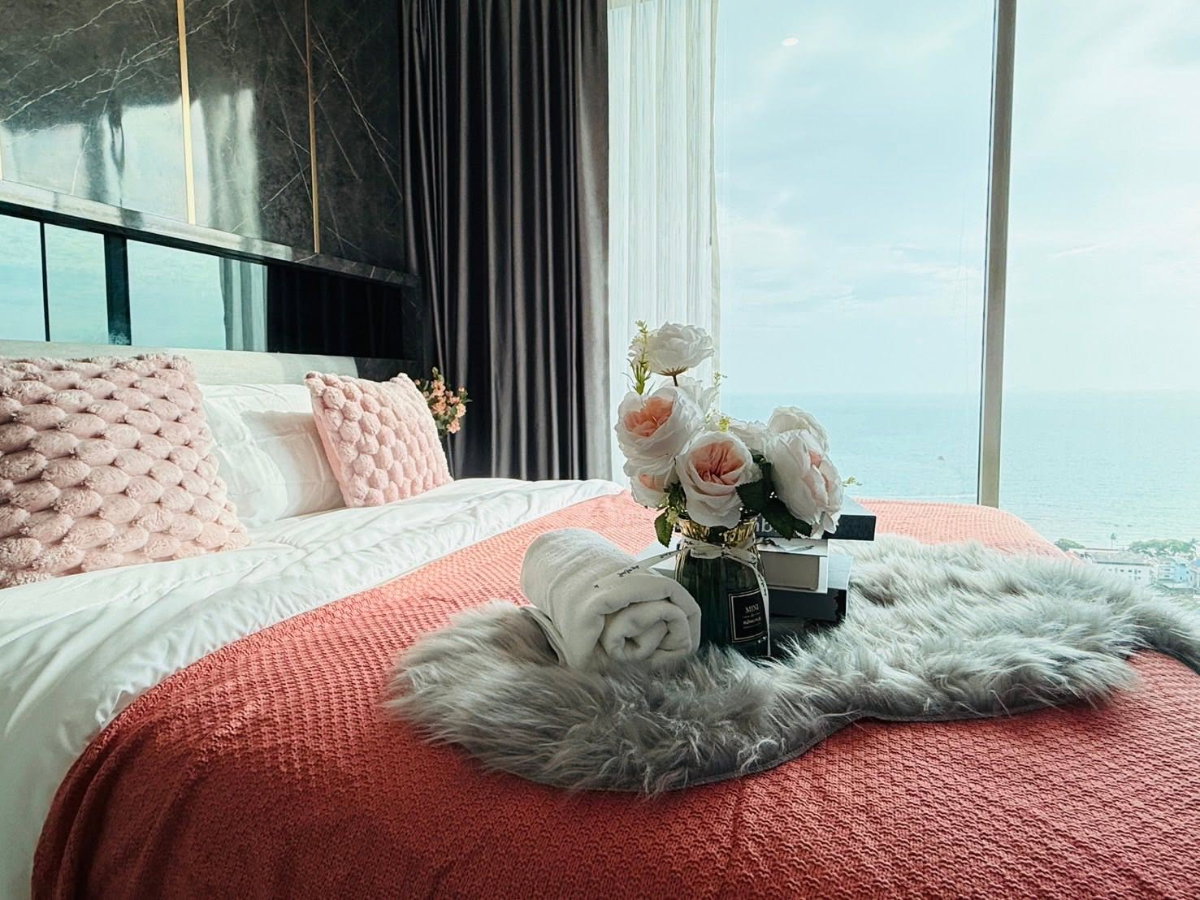 ให้เช่า The Riviera Jomtien คอนโด จอมเทียน 1 ห้องนอน วิวทะเล (CPT053)