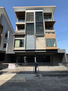 รูปภาพ ขาย เช่าทาวน์โฮมออฟฟิศ 2 คูหา โครงการ Haus Clover แจ้งวัฒนะ - ราชพฤกษ์ 3 ชั้นครึ่ง บ้านแฝด ( 2 อาคารเชื่อมหากัน ) 
