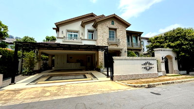 Houses for sale Samut Prakarn : 🔥 Luxury Single House for Sale at Nantawan Bangna KM.7 | Near Mega Bangna