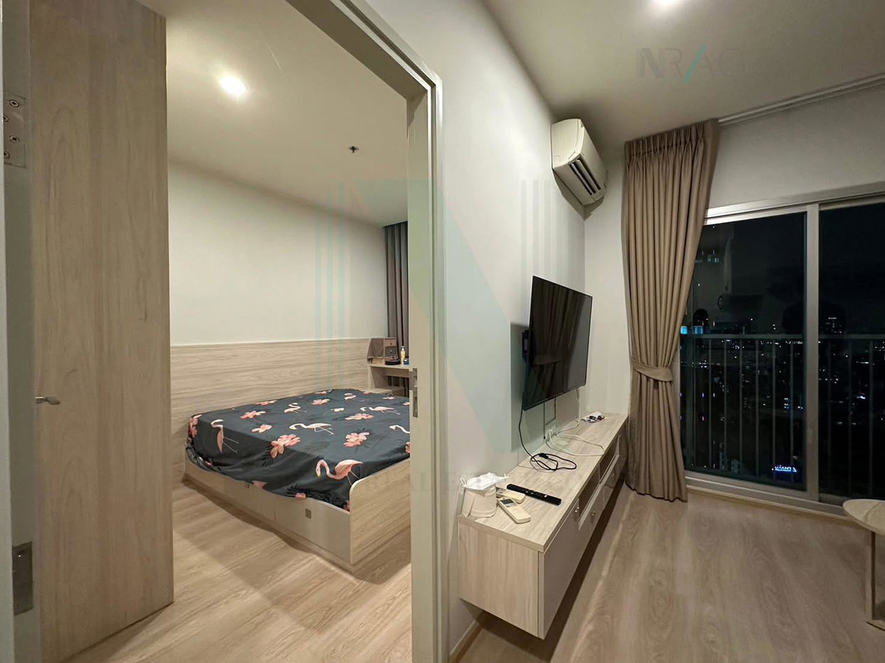 รูป ให้เช่าคอนโด โนเบิล รีวอลฟ์ รัชดา อาคาร 1 ชั้น 28 1 ห้องนอน ขนาด 27 ตรม ใกล้ เซ็นทรัล พระราม9 - รูปที่ 7/8