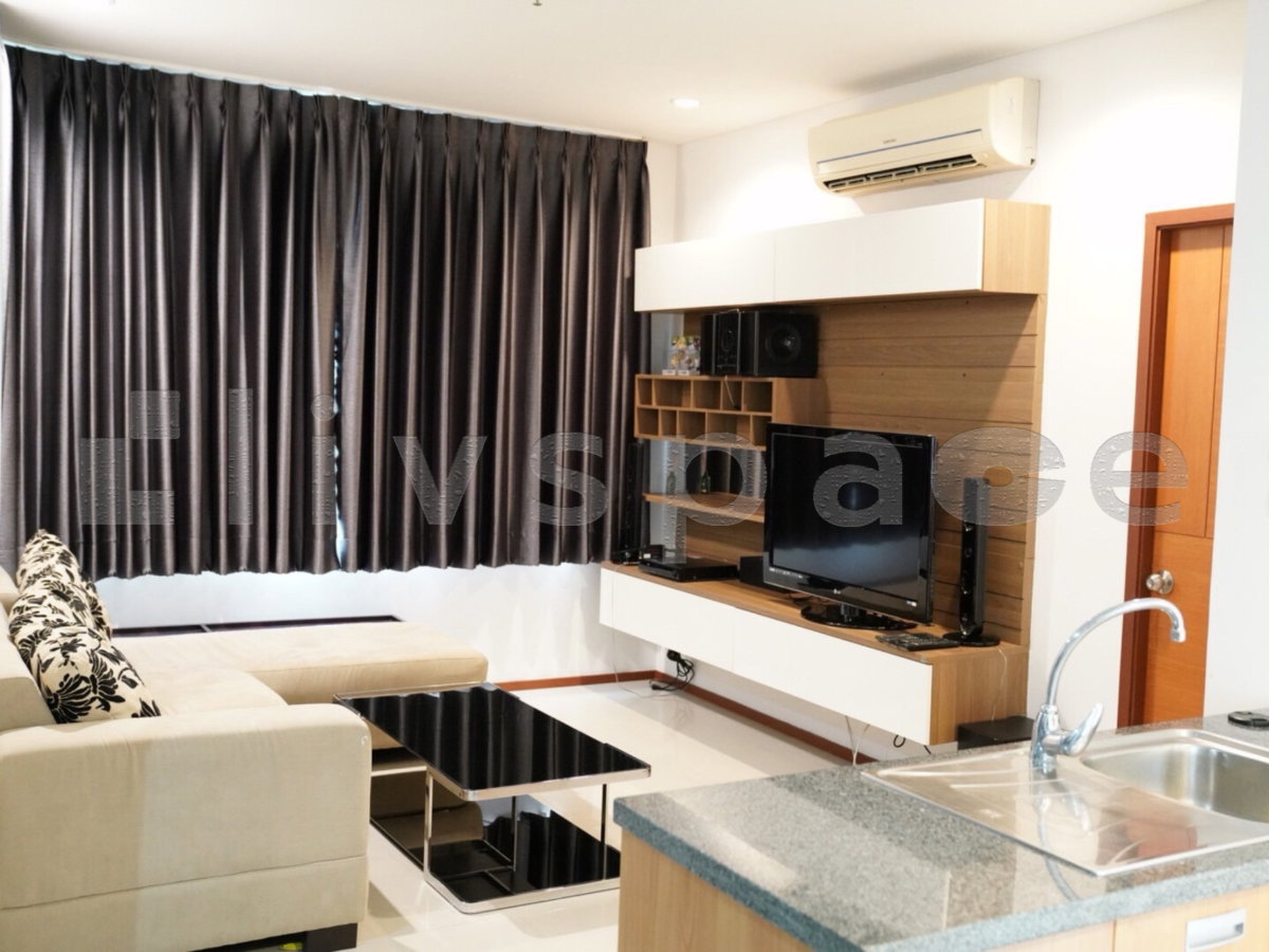 รูป ▚ LK183ツ ให้เช่า: Villa Sathorn 1BR 58.59ตร.ม. ห้องสวย 2 ระเบียง รับลมดีมาก ราคาลดพิเศษพร้อมอยู่ - รูปที่ 1/8
