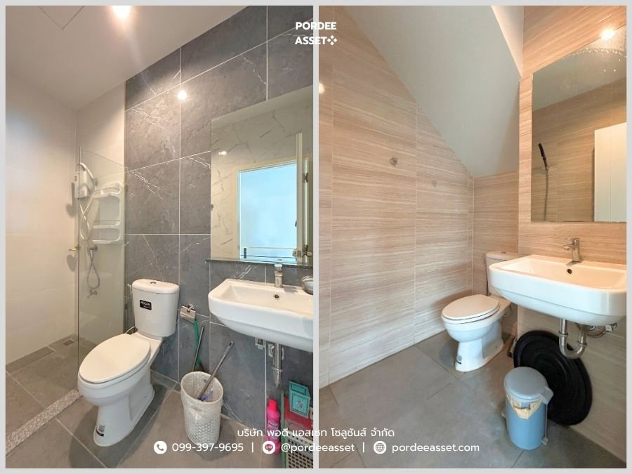 รูป ทาวน์โฮม 2 ชั้น เอสเกต ทาวน์ ราชพฤกษ์-345 (หลังริม 34.4 ตร.ว. หน้ากว้าง 7.5 ม.) ซอยวัดลำโพ บางบัวทอง นนทบุรี : S Gate Town Ratchaphruek-345 - รูปที่ 7/23