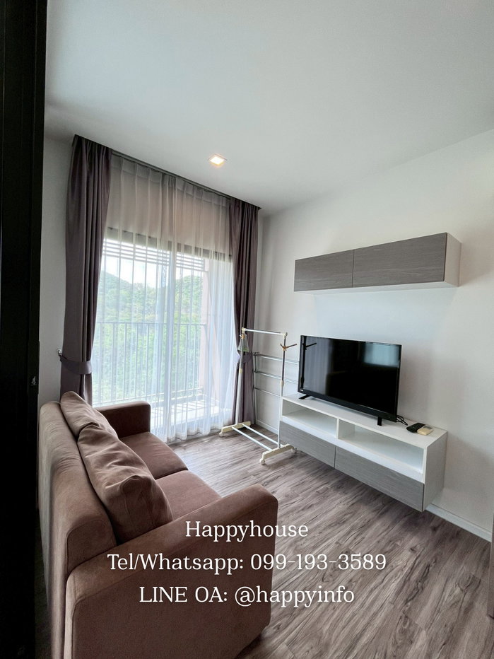 รูป ชั้น 7 ขนาด 35 ตรม.  วิวภูเขา เงียบสงบ เฟอร์นิเจอร์/เครื่องใช้ไฟฟ้าครบ!!! เพียง 10,000 บาท/เดือนเท่านั้น!!! - รูปที่ 5/11