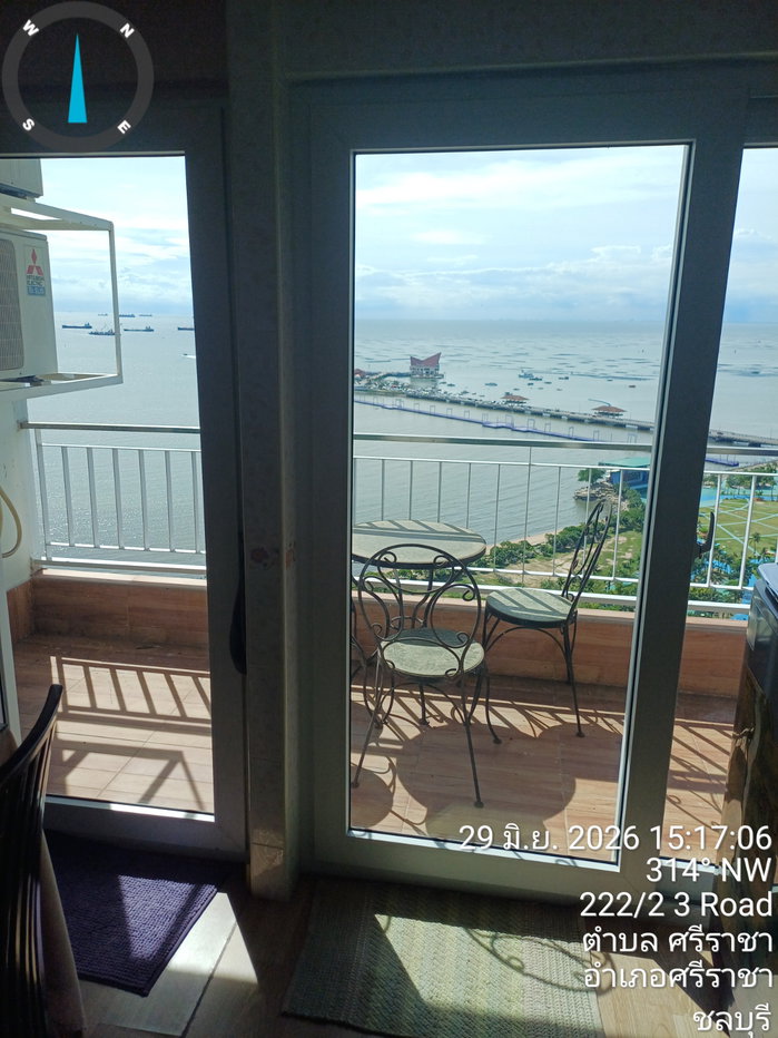 รูป ให้เช่า ลัดดาคอนโดวิว ศรีราชา ใกล้โรบินสัน 2 ห้องนอน 50 ตร.ม. - รูปที่ 17/17