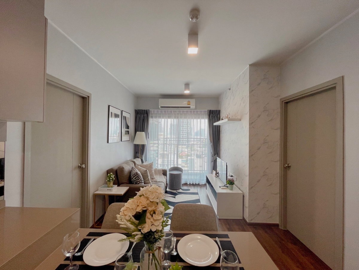 รูป T1528 คอนโดให้เช่า IDEO Sukhumvit 93 (ไอดีโอ สุขุมวิท 93 ) ห้องสวย เฟอร์ครบ ราคาพิเศษ  - รูปที่ 5/9