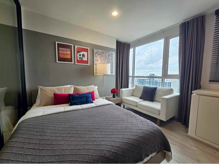 picture 📍XT HUAIKHWANG✨ Fully Furnished (1Bed 1Bath) Area 30 SQM. Fl.40 Building A✨Rent 17,000/month ✅ 𝐋𝐢𝐧𝐞 : @𝐬𝐚𝐧𝐡𝐚𝐩𝐫𝐨𝐩𝐞𝐫𝐭𝐲📲095-6922871 - 5/11