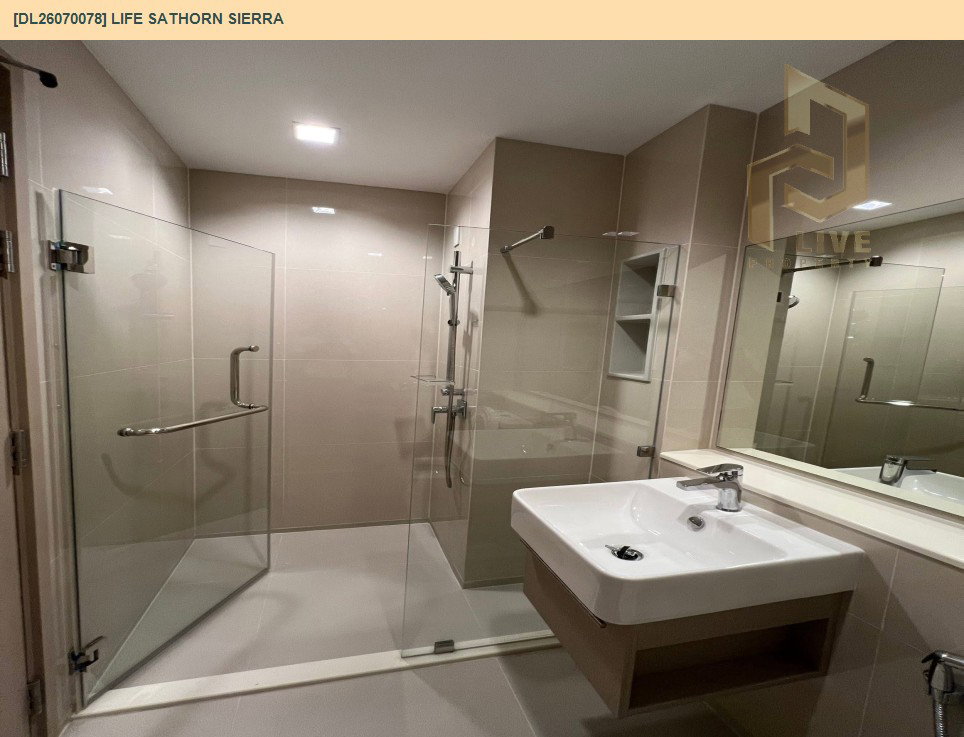 รูป DL26070078 ให้เช่าคอนโด ไลฟ์ สาทร เซียร์รา (Life Sathorn Sierra) ใกล้ BTS ตลาดพลู พร้อมเข้าอยู่ โทรด่วน 0638692663 LineID @952jdxxk - รูปที่ 8/8