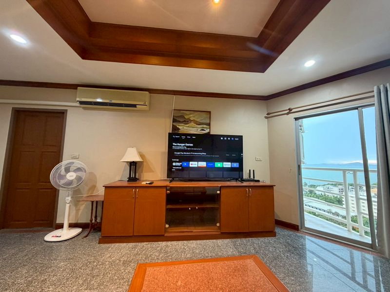 รูป ริมหาด จอมเทียน บีช คอนโด ห้องกว๊างงง เฟอร์ครบ พร้อมเข้าอยู่ 15,000 บาท/เดือน - รูปที่ 6/16