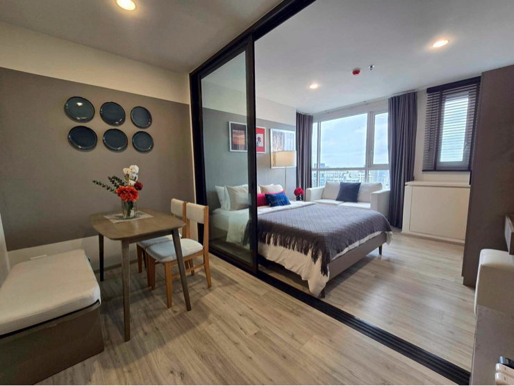 picture 📍XT HUAIKHWANG✨ Fully Furnished (1Bed 1Bath) Area 30 SQM. Fl.40 Building A✨Rent 17,000/month ✅ 𝐋𝐢𝐧𝐞 : @𝐬𝐚𝐧𝐡𝐚𝐩𝐫𝐨𝐩𝐞𝐫𝐭𝐲📲095-6922871 - 4/11