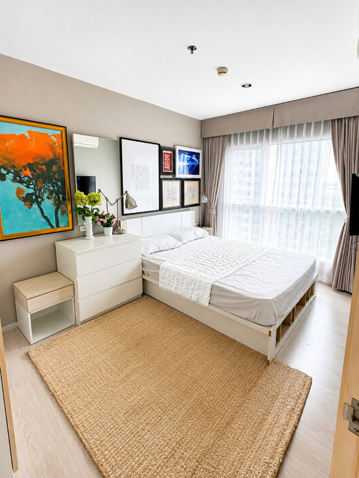 รูป ขายด่วน ราคาพิเศษ ต่ำกว่าราคาประเมิน Aspire Sathorn–Taksin (Timber Zone). 2 ห้องนอน ห้องสวย พร้อมเฟอร์นิเจอร์ครบ เพียง 500 เมตรจาก BTS วุฒากาศ - รูปที่ 9/10