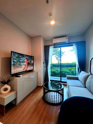 Condos for rent : 🍃 Room for RENT! at Arise Charoen Mueang Condominium ( New Building ) with fully furnished near to 7-11, Supermarket, Cafe, Hospital and etc.