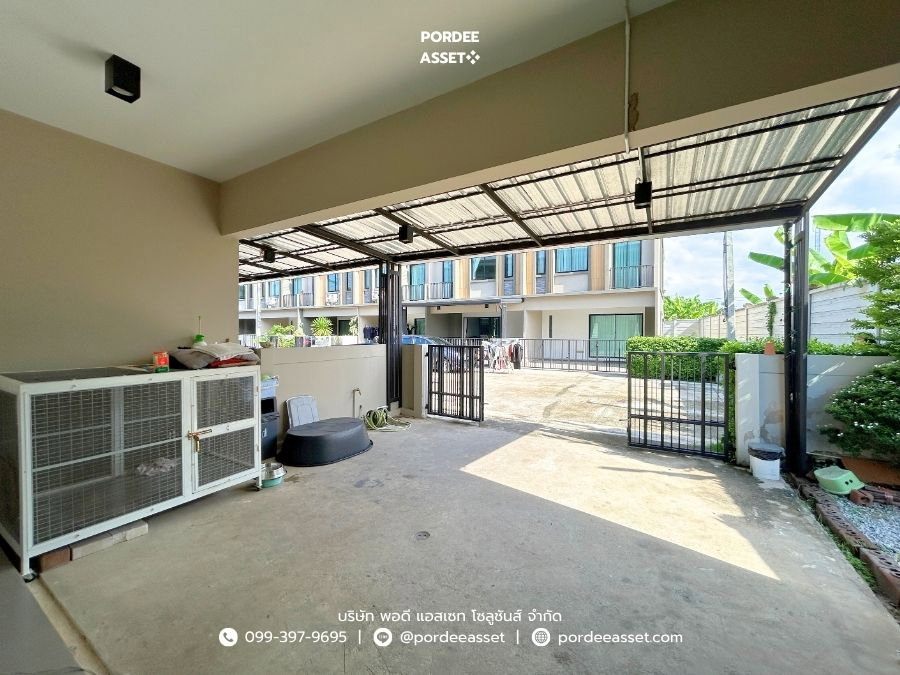 รูป ทาวน์โฮม 2 ชั้น เอสเกต ทาวน์ ราชพฤกษ์-345 (หลังริม 34.4 ตร.ว. หน้ากว้าง 7.5 ม.) ซอยวัดลำโพ บางบัวทอง นนทบุรี : S Gate Town Ratchaphruek-345 - รูปที่ 14/23