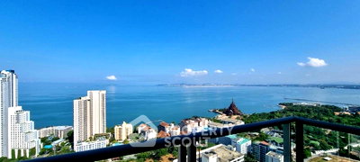 ขายคอนโด : คอนโด 1 ห้องนอน ชั้นสูง 38 พร้อม 35 ตร.ม. The Riviera Wongamat นาเกลือ ใกล้ Sanctuary of Truth (ID 2136885)