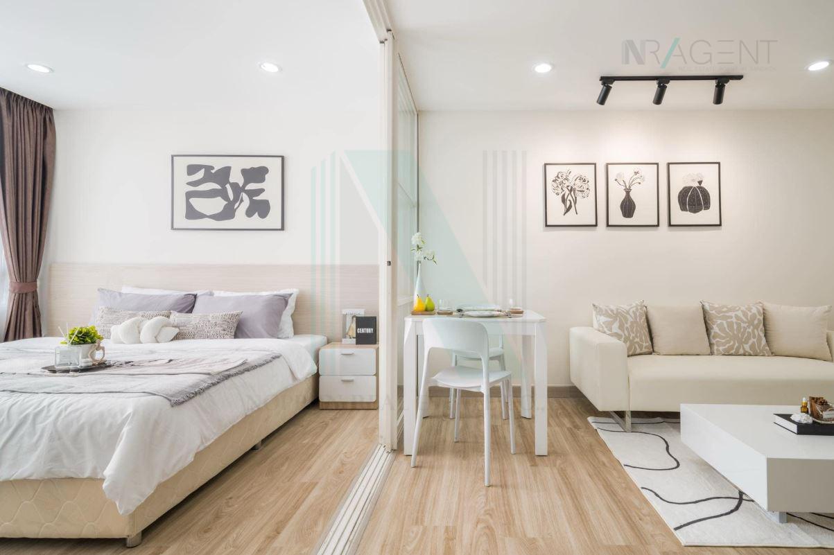 รูป ขายคอนโด อิลีเม้นท์ ศรีนครินทร์ อาคาร 3 ชั้น 6 1 ห้องนอน ขนาด 39 ตรม ใกล้ ตลาดรถไฟศรีนครินทร์ - รูปที่ 2/8