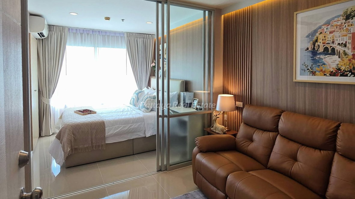 รูป 🛏️ 1 ห้องนอน - 🛁 1 ห้องน้ำ - 🏙️ Sea View - 🇹🇭 ชื่อไทย - 🏢 Lumpini Park Beach Jomtien - รหัส: LPN27 - รูปที่ 2/7