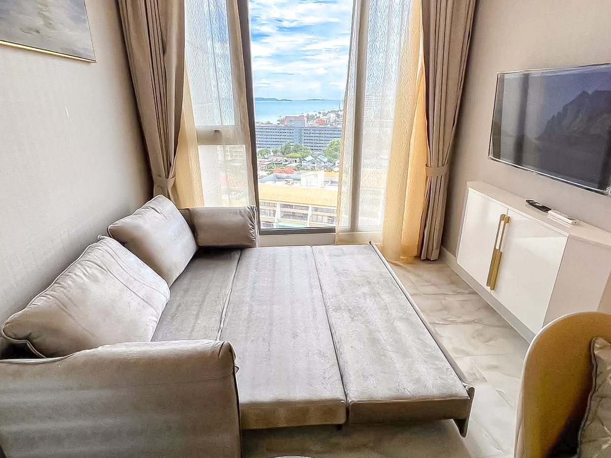 picture Copacabana Beach Jomtien for Rent 1Bedroom Sea View Condo - 2/8