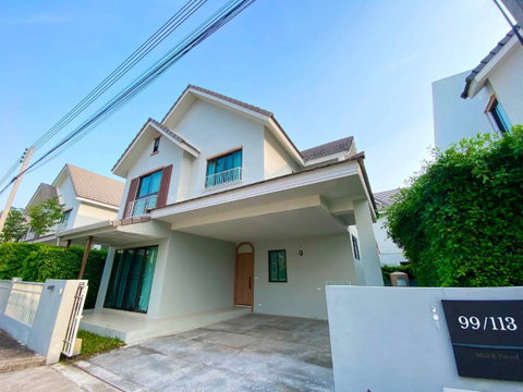 บ้านว่างให้เช่า หมู่บ้านเกรซแลนด์ ตรงข้ามโรงเรียนนานาชาติเกรซ หางดง เชียงใหม่ (R1300) T.0946511456