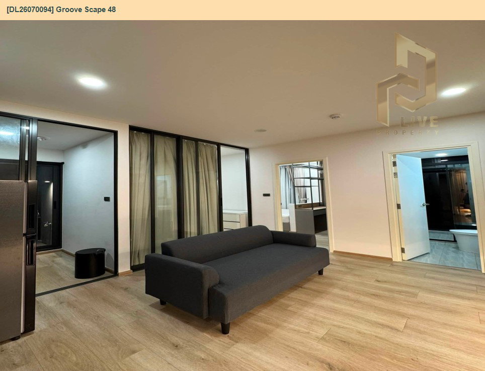 รูป DL26070095 ขายคอนโด กรู๊ฟ สเคป 48 (Groove Scape 48) ใกล้ MRT สุทธิสาร พร้อมเข้าอยู่ โทรด่วน 0614453194 LineID @952jdxxk - รูปที่ 3/10