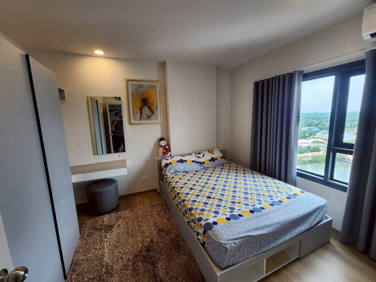 รูป  🏤 🏤 🏤ให้เช่า ESCENT Rayong 🏦 Escent 2 ชั้น 14 วิวตลาดน้ำ🏤 🏤 🏤 - รูปที่ 1/8