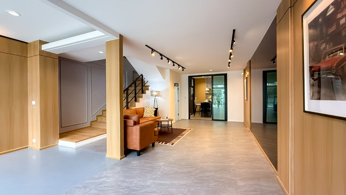 รูป ทาวน์โฮม 3 ชั้น GARAGE HOUSE โ ค ร ง ก า ร : อ า รี ย า โ ม ว า เ ก ษ ต ร - รูปที่ 5/40